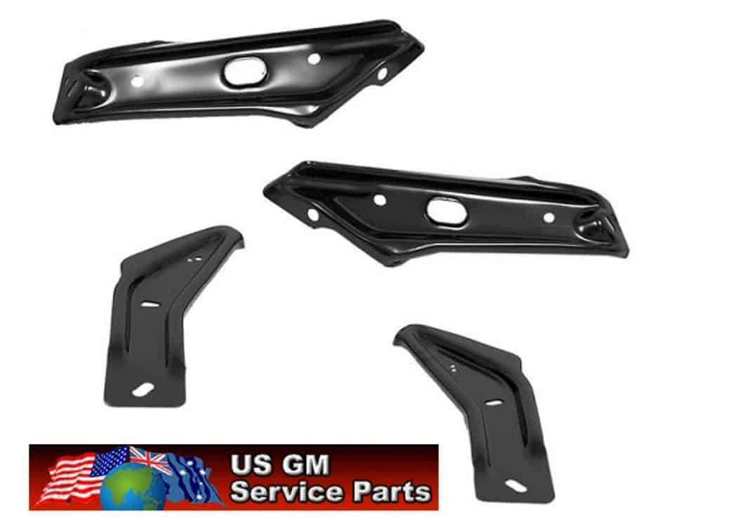 Bumper Bracket Set: 68 Chevelle / El Camino (Front)